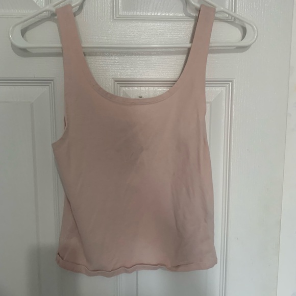 Pink crop tank top - Picture 2 of 2